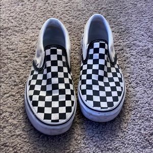 checkered vans